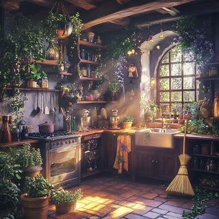 The Magickal Kitchen: Transforming the Heart of the Home into a Sacred Space