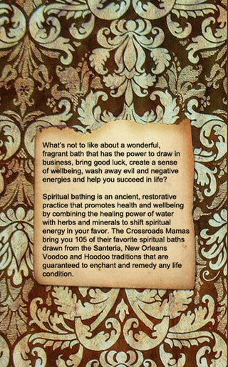 105 Spiritual Baths back cover