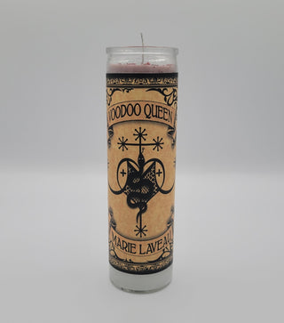 Marie Laveau Vévé Candle from the Magic of Marie Laveau