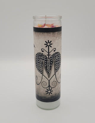 Marie Laveau Vévé  Candle