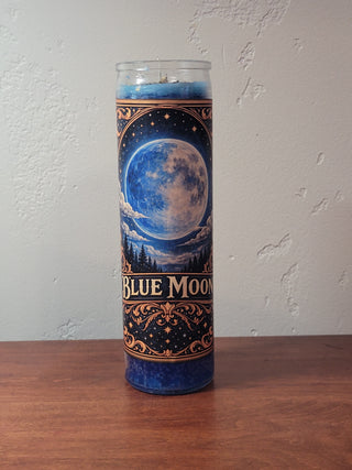 Blue Moon Candle