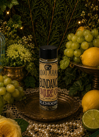 Abundance oil in situ close up