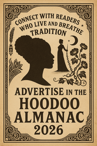 Advertise in the Hoodoo Almanac 2026