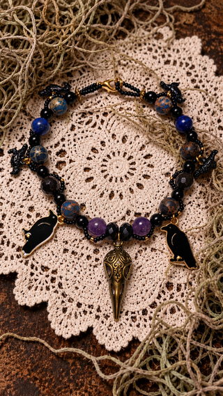 A Conspiracy of Ravens Artisan Charm Bracelet