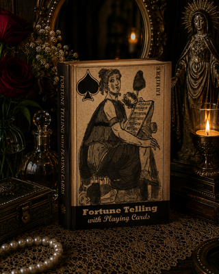 Front cover of the book Fortune-Telling with Playing cards