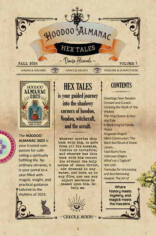 Hoodoo Almanac's Hex Tales, Digital Download