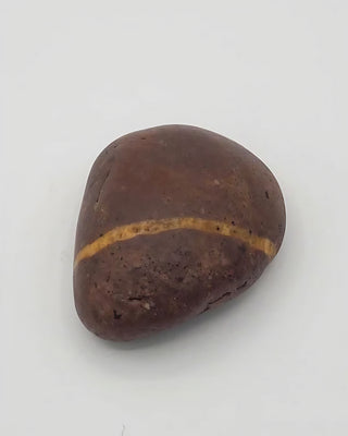 Smooth Brown Wishing Stone