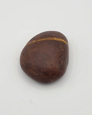 Smooth Brown Wishing Stone