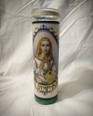 St. Dymphna Devotional Candle