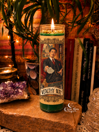 Wealthy Way Conjure candle