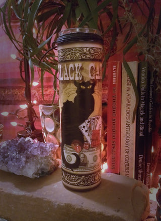 Black Cat Candle