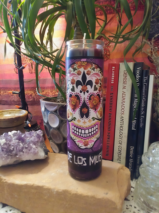 Day of the Dead Candle