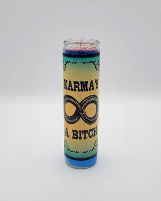 Karma's a Bitch Candle