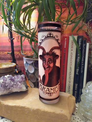 Krampus Candle