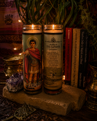 St. Expedite Candle for Expediency