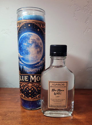 Blue Moon Candle and Blue Moon Water Bundle