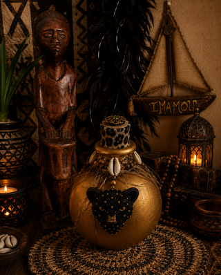 Agassou Altar Bottle