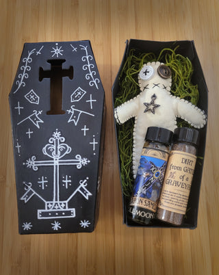 Black Coffin Conjure Box