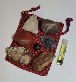 Raw Stones and Crystals Bag #10