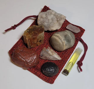 Raw Stones and Crystals Bag #13