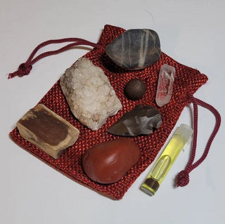 Raw Stones and Crystals Bag #14